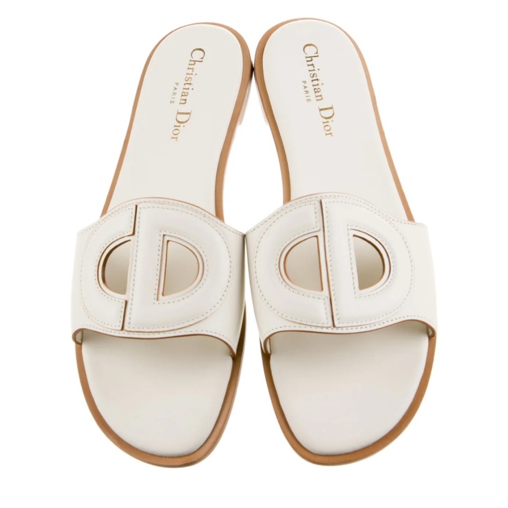 Dior White Sandals